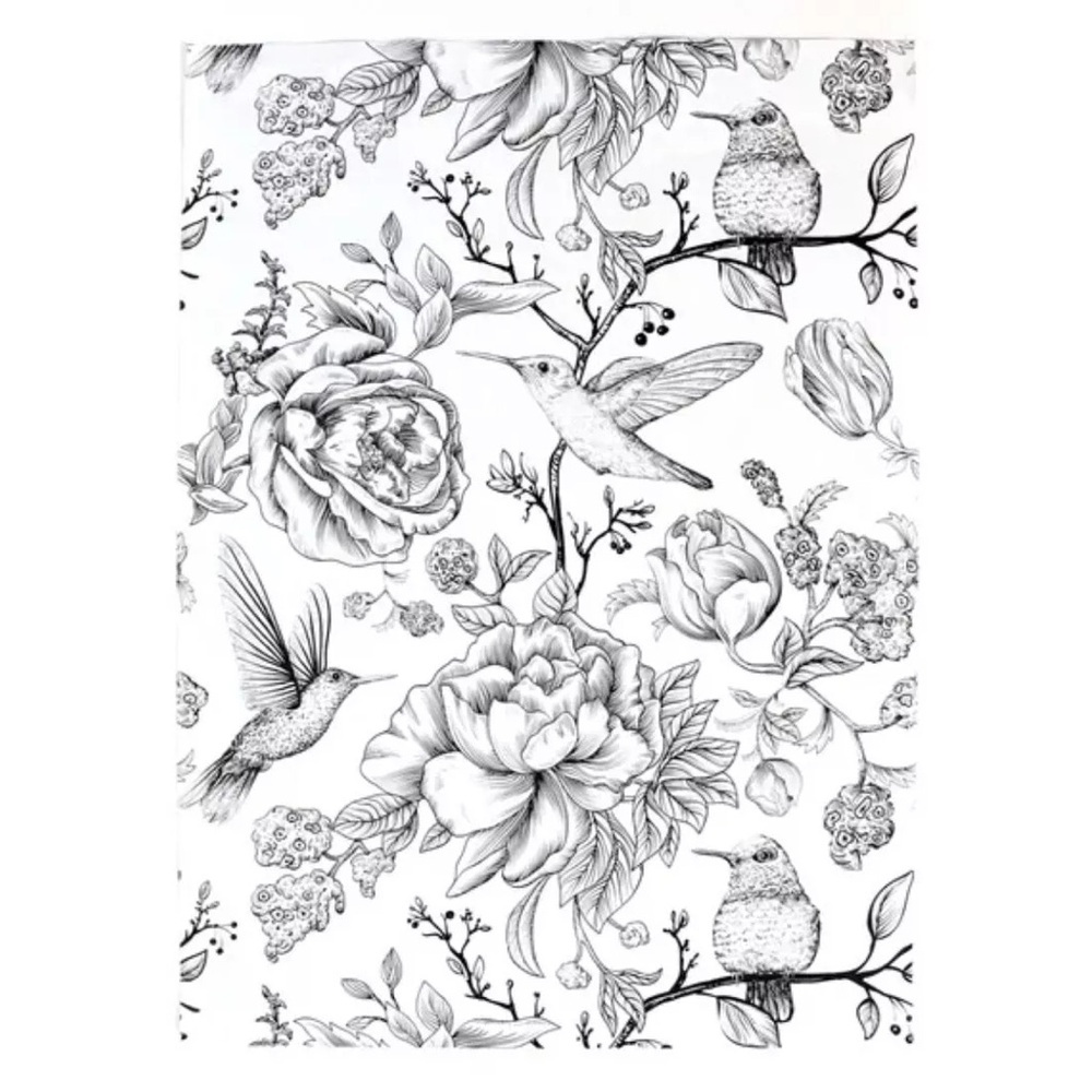 25 large polymailers 12x15 inches vintage birds boho print designer plastic bag